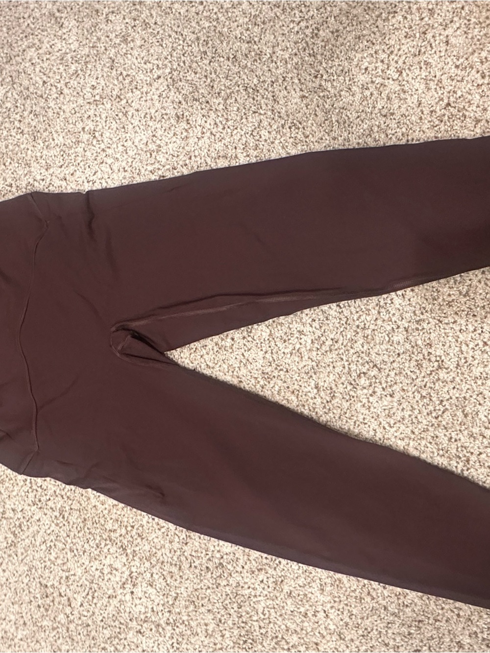 Spanx Booty Boost 7/8 High-Rise Stretch Leggings - Dark Brown with POCKETS